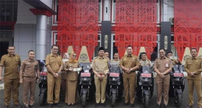 
 Motor Dinas Kades dan Lurah Sudah Disalurkan