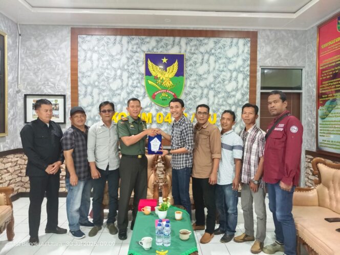 
 JMSI Bengkulu Utara Jalin Sinergi dengan Kodim 0423