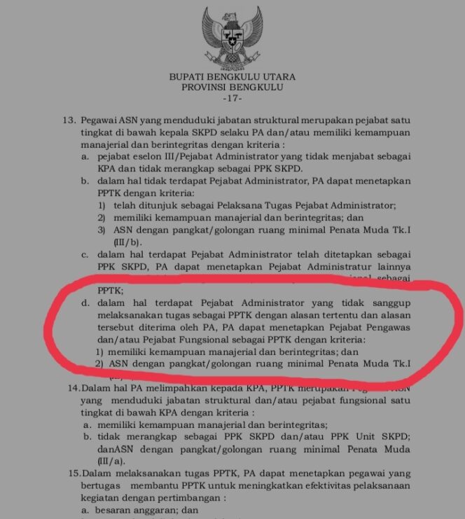 
 Dinilai Perbup Berikan Cela, 3 Kabid Dinkes dan Pejabat Di SKPD Lain Mundur Dari PPTK