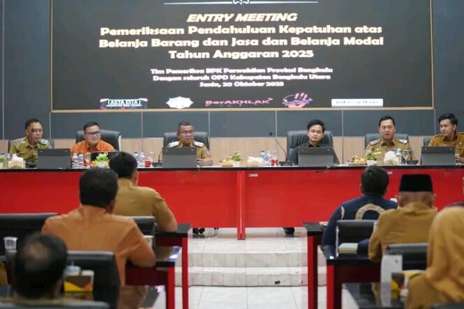 
 BPK RI Audit Awal Belanja Barang dan Jasa Bengkulu Utara 2025