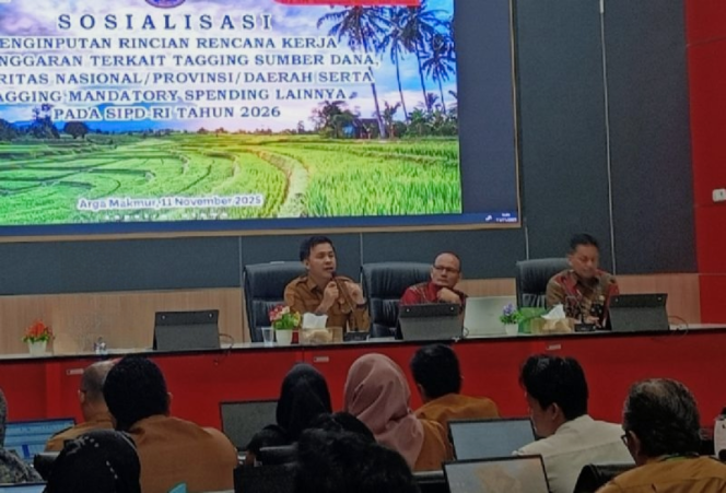 
 Mantapkan Penyusunan APBD 2026, BKAD Bengkulu Utara Gelar Sosialisasi