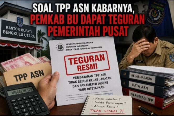 
 Soal TPP ASN Kabarnya, Pemkab BU Dapat Teguran Pemerintah Pusat