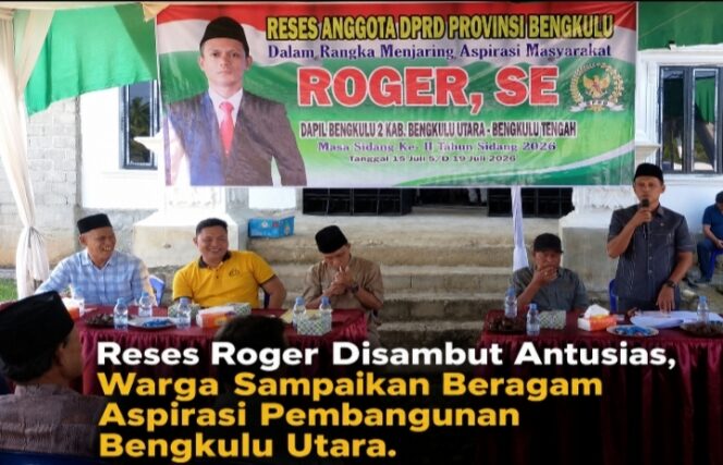 
 Reses Roger Disambut Antusias, Warga Sampaikan Beragam Aspirasi Pembangunan Bengkulu Utara