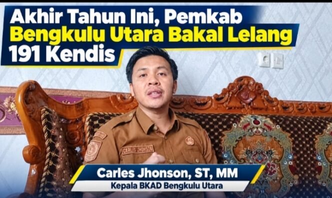 
 Akhir Tahun Ini, Pemkab Bengkulu Utara Bakal Lelang 191 Kendis